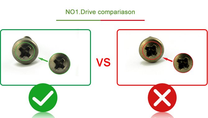screw drive compariason