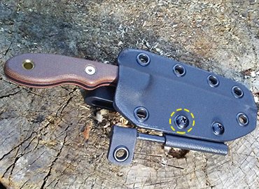 screw for holster