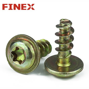 color zinc pt screw