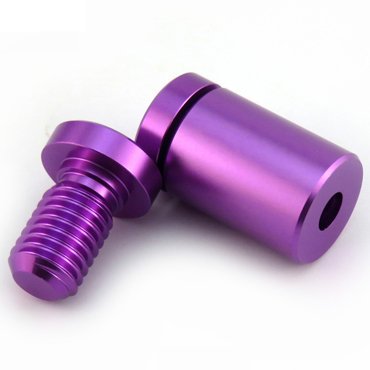 purple sign standoffs