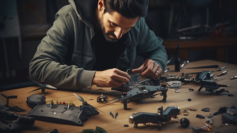 drone aluminum screw