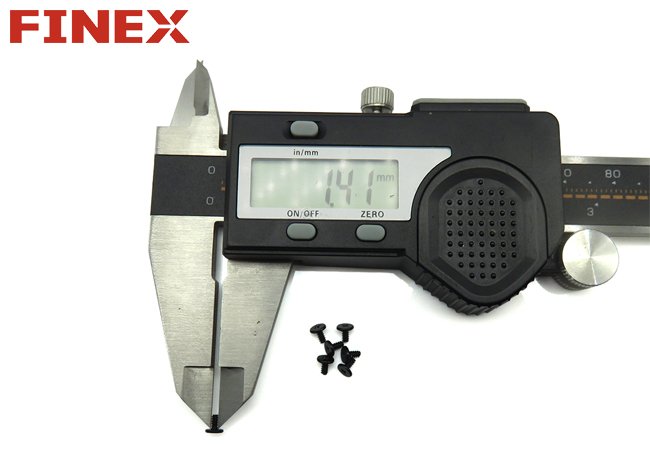M1.4 small screw Outside diameter