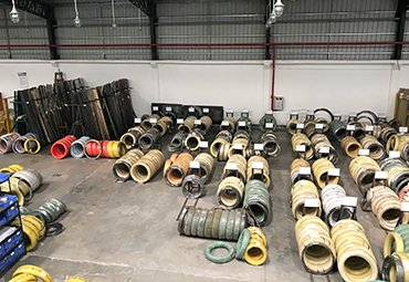 Raw material warehouse