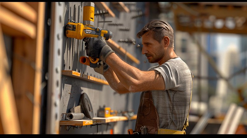 Application of Screws in Construction