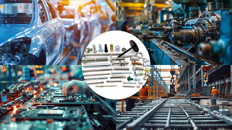 Applications of Carbon Steel Screws